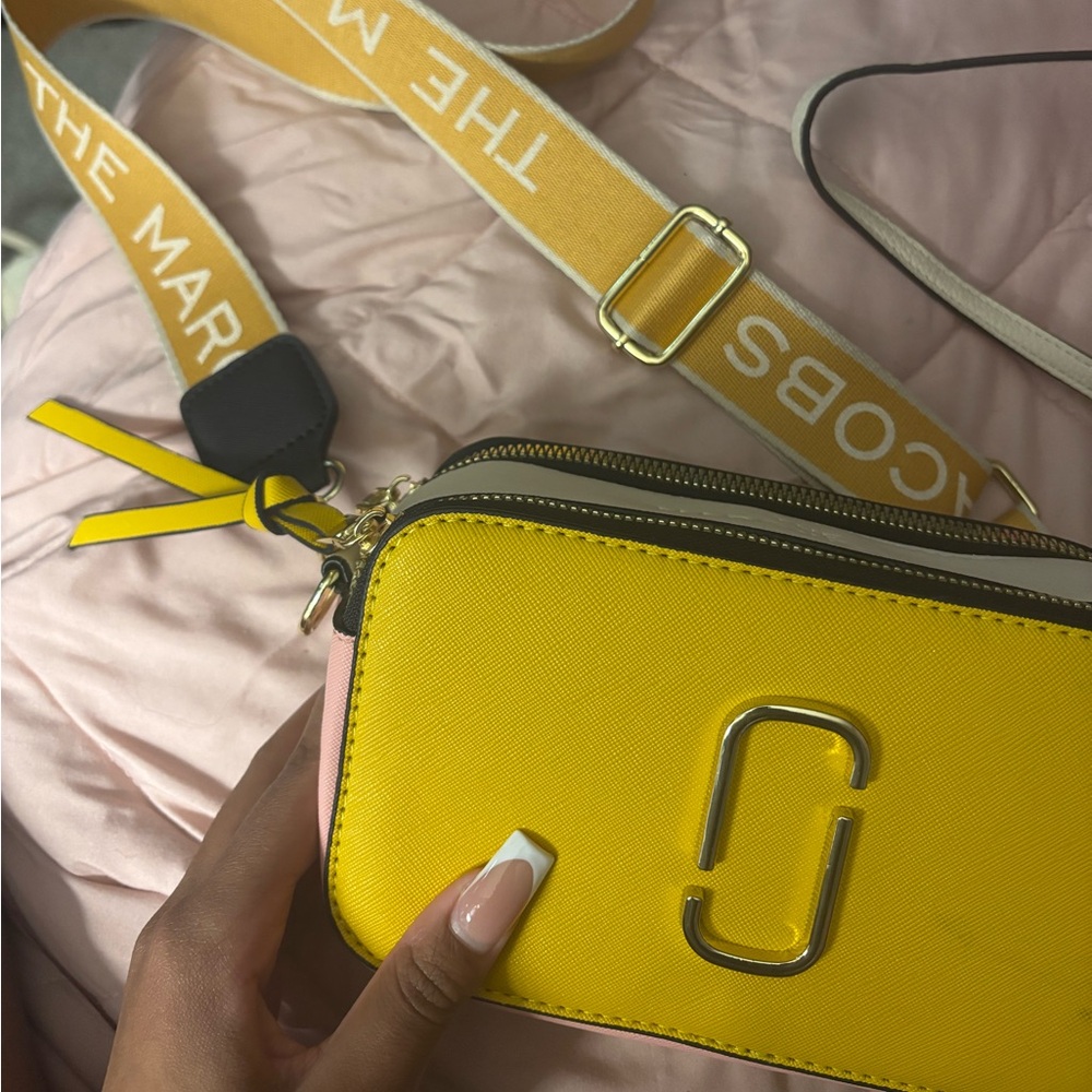 Marc Jacobs Vibrant Yellow Crossbody Bag